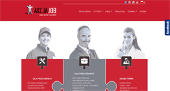 Desktop Screenshot of akcjajob.pl